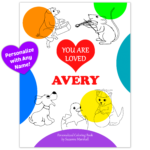 You Are Loved - Custom Coloring Books
