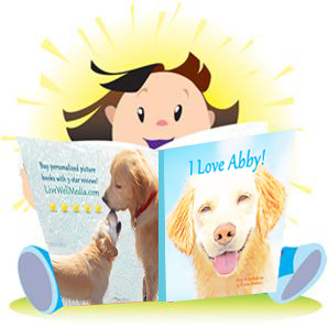 Personalized Children's Books: Child Reading Personalized Love Book